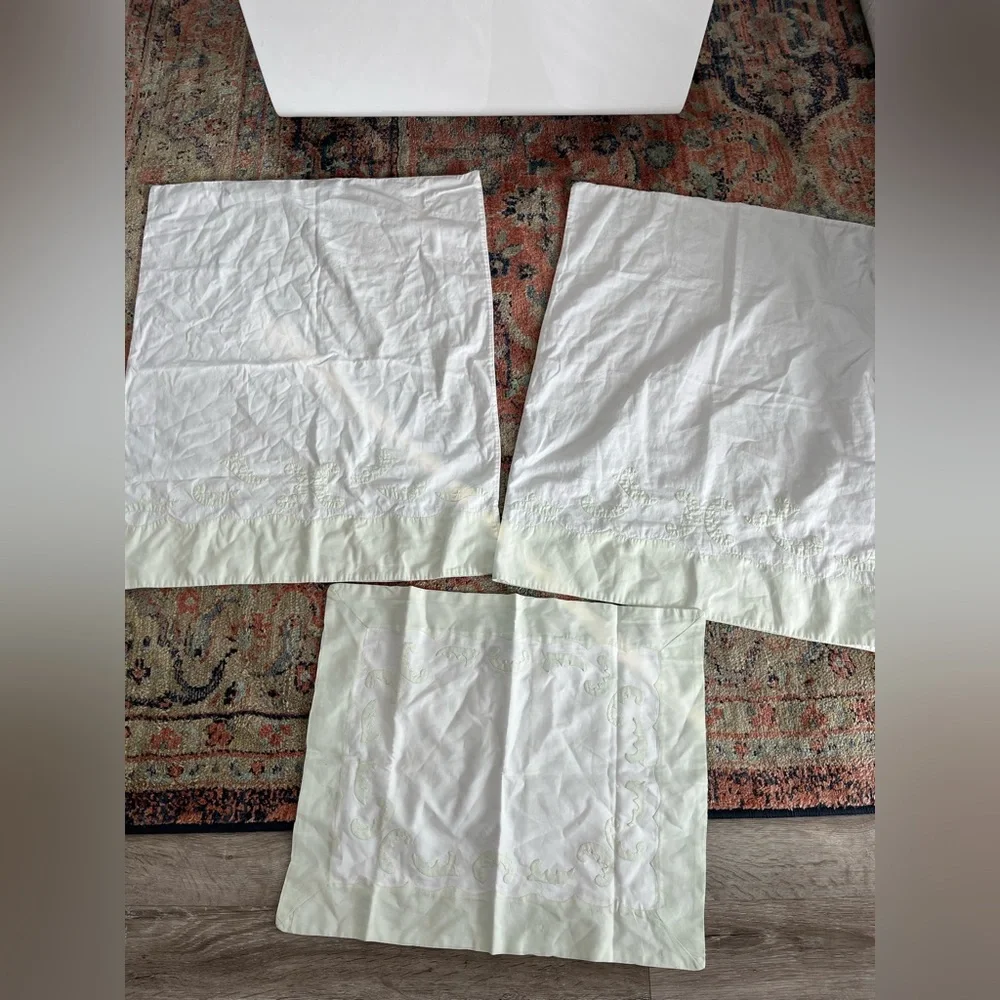 Williams Sonoma vintage standard shams
